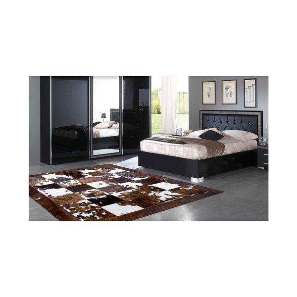 Skórzany dywan Pipsa Border, 180 x 120 cm-image-2