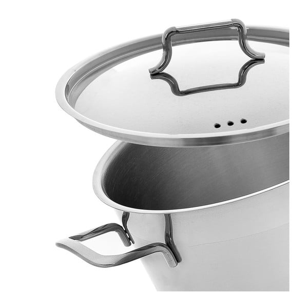 Garnek ze stali nierdzewnej z pokrywką Orion Anett, 0,7 l-image-1