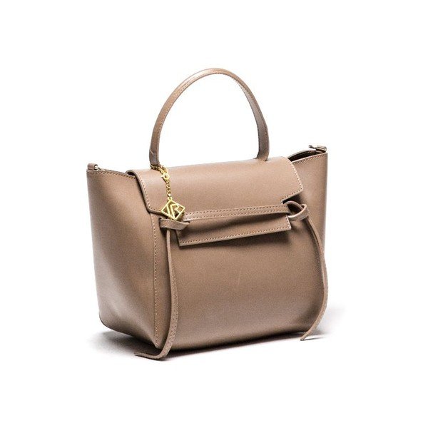 Skórzana torebka Isabella Rhea 394 Fango-image-1