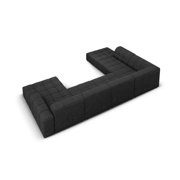 Antracytowy narożnik (lewostronny/w kształcie litery U) Chicago – Cosmopolitan Design-image-4