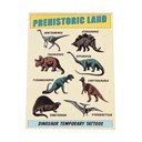 Zestaw 2 arkuszy ze zmywalnymi tatuażami Rex London Prehistoric Land