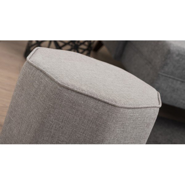 Jasnobrązowy puf Hexa – Balcab Home-image-3