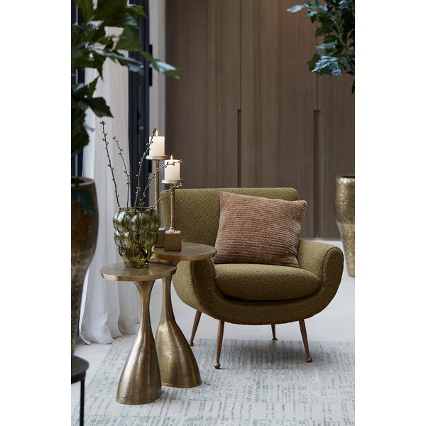 Metalowy okrągły stolik 33x40 cm Macau – Light & Living-image-1