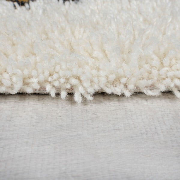 Kremowy wełniany dywan tkany ręcznie 160x230 cm Moroccan Fes – Flair Rugs-image-4