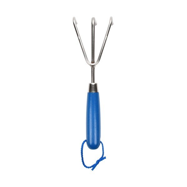 Ciemnoniebieskie grabki ogrodowe Esschert Design Gardener, dł. 28,1 cm