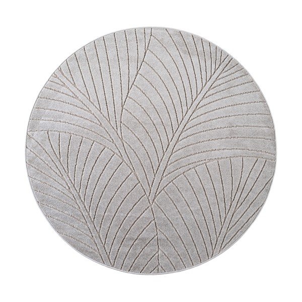 Okrągły dywan odpowiedni na zewnątrz w kolorze srebra ø 160 cm Nova 1203 – Ayyildiz Carpets