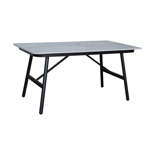 Szary aluminiowy zestaw mebli ogrodowych dla 5 osób Edinburgh – Rojaplast-image-3