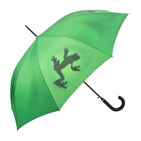 Zielony parasol Von Lilienfeld Shadowfrog, ø 100 cm