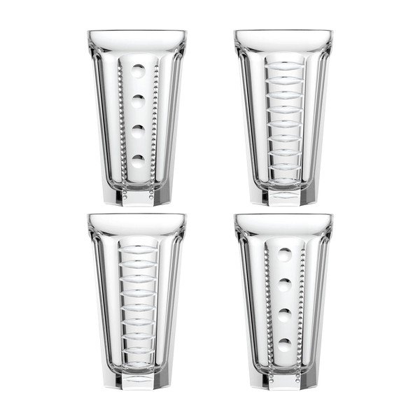 Zestaw 4 szklanek do long drinków La Rochère Saga, 340 ml