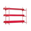 Czerwona wielopoziomowa metalowa półka 60 cm Cool Retro – PT LIVING