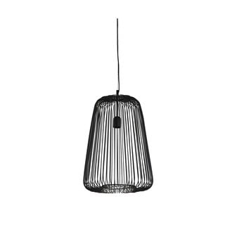 Czarna lampa sufitowa ø 35 cm Rilanu – Light & Living