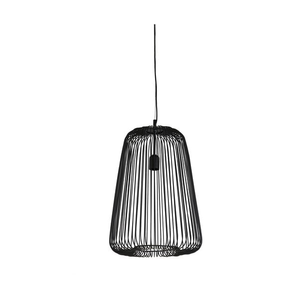 Czarna lampa sufitowa ø 35 cm Rilanu – Light & Living