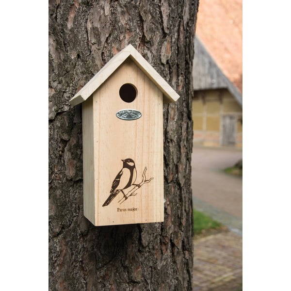 Drewniana budka dla ptaków – Esschert Design-image-1