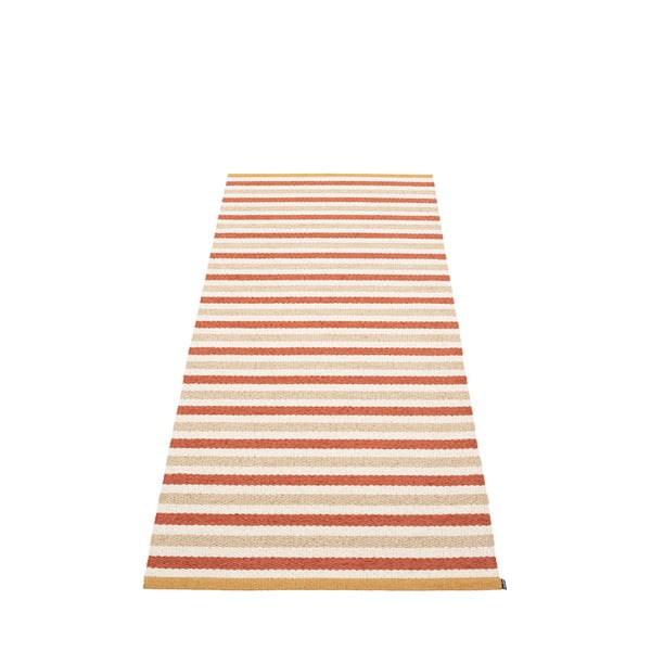 Ceglasto-kremowy chodnik odpowiedni na zewnątrz 85x200 cm Teo Brick – Pappelina