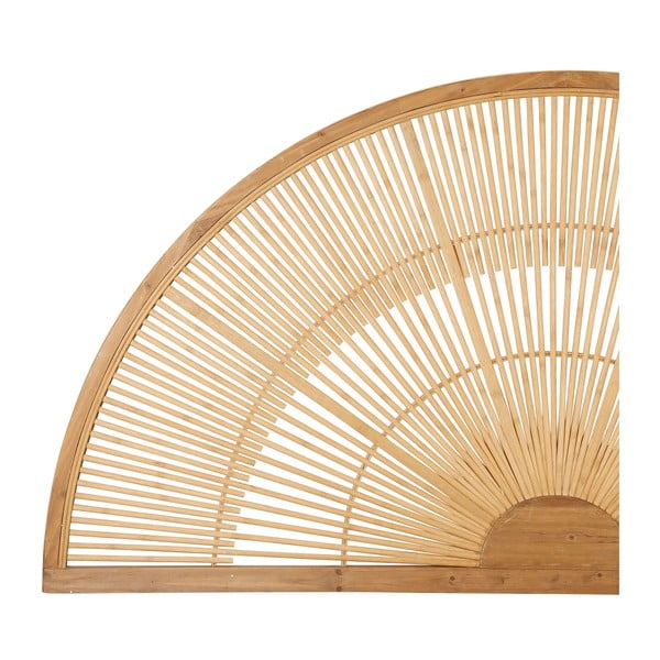 Drewniano-bambusowa dekoracja ścienna 159x80 cm Solor – Sema-image-3