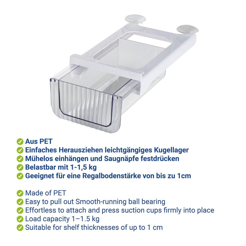 Plastikowy organizer do lodówki 27x16 cm Kira – Wenko (zdjęcie 3)
