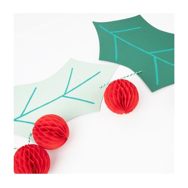 Girlanda ze świątecznym motywem 244 cm Holly – Meri Meri-image-3