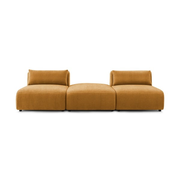 Musztardowa sofa 283 cm Jeanne – Bobochic Paris