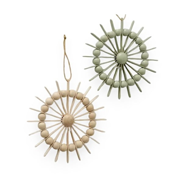 Zestaw 2 wiszących dekoracji Boltze Beads