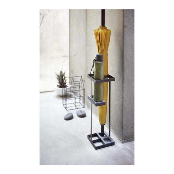 Czarny parasolnik YAMAZAKI Tower-image-3
