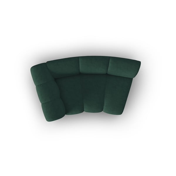 Zielony moduł sofy (lewostronny) Lupine – Micadoni Home-image-4