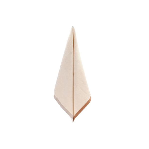 Brązowo-beżowy bawełniany ręcznik 50x100 cm Contrast – Södahl-image-1