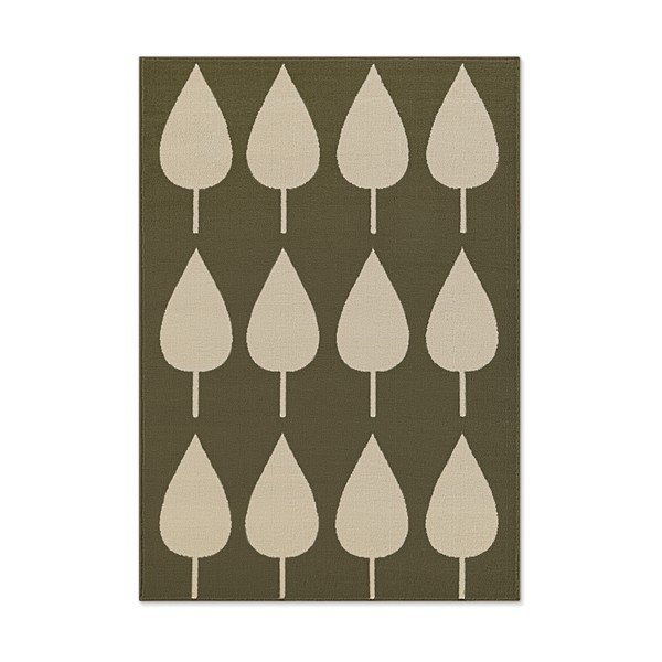 Dywan dziecięcy w kolorze khaki 120x170 cm Lovely Leaves – Hanse Home