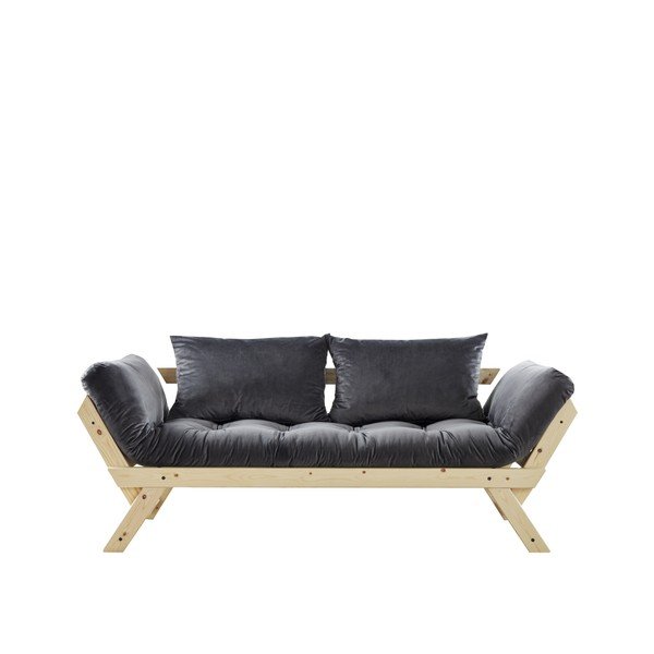 Wielofunkcyjna sofa Karup Bebop Natural/Velvet Gray-image-1