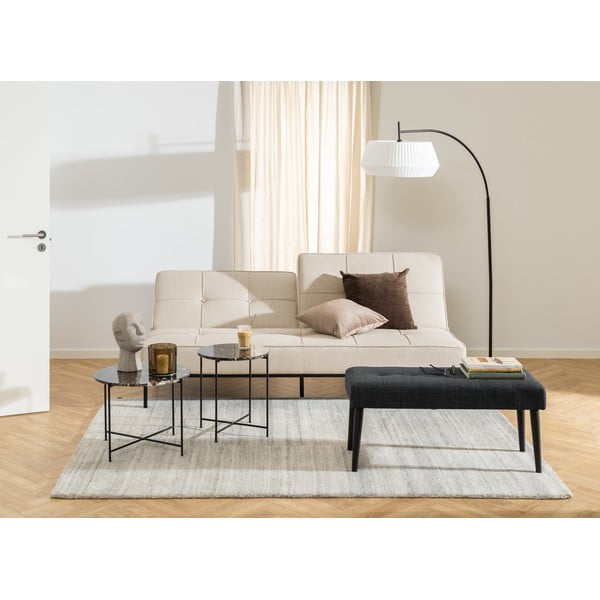 Beżowa rozkładana sofa 198 cm Perugia – Actona-image-1