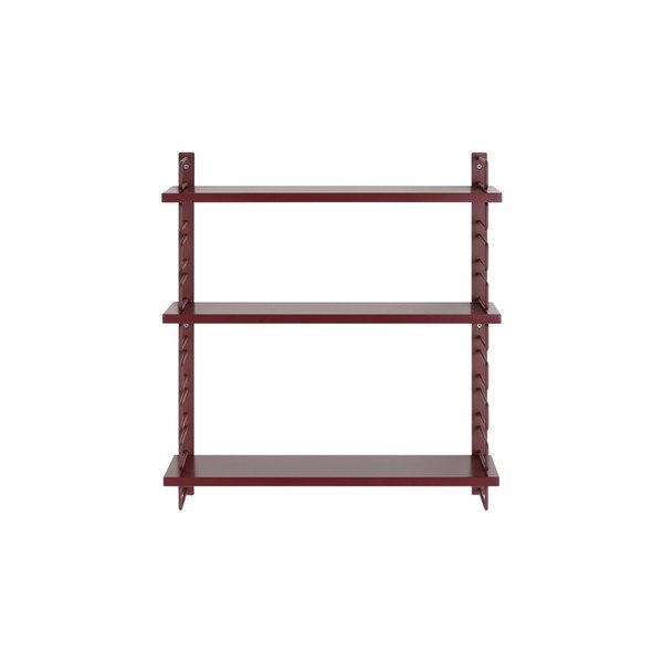 Czerwona wielopoziomowa metalowa półka 54 cm Iseo – Ellos Home-image-2