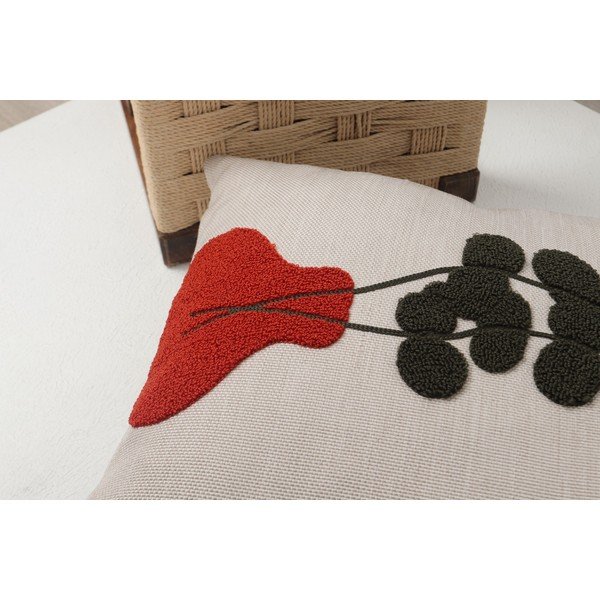 Lniana poduszka dekoracyjna 43x43 cm Vazo – Mioli Decor-image-4