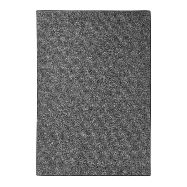 Antracytowoczarny dywan BT Carpet, 160x240 cm