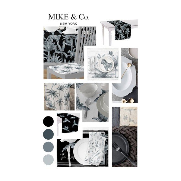 Bieżnik Mike & Co. NEW YORK Honey, 40x140 cm-image-1