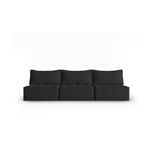 Czarna sofa 240 cm Mike – Micadoni Home