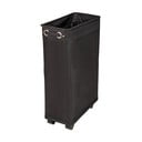 Czarny kosz na pranie Wenko Corno