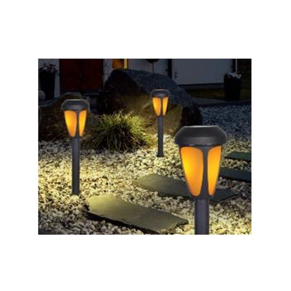 Solarne lampy zewnętrzne zestaw 2 szt. (wysokość 38 cm) – Garden Pleasure