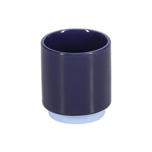 Ciemnoniebieska kamionkowa filiżanka na espresso 130 ml Duo – ONA