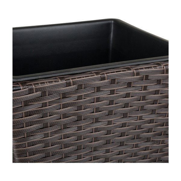 Doniczka ze sztucznego rattanu Julian, wys.40 cm-image-1