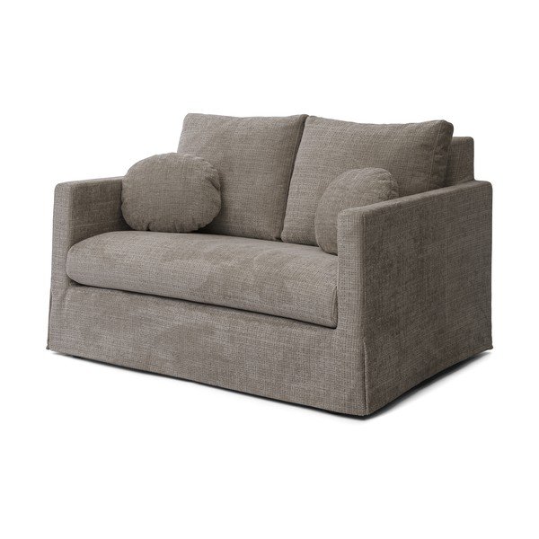 Szara sofa 140 cm Paphos – Ropez