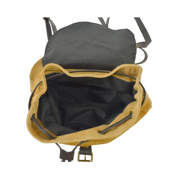 Karmelowy plecak skórzany Chicca Borse Inna-image-3