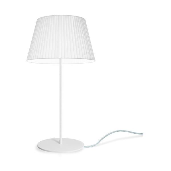 Biała
  lampa stołowa Bulb Attack Dos Plisado, ⌀ 36 cm