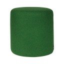 Zielony wełniany puf Folk – noo.ma