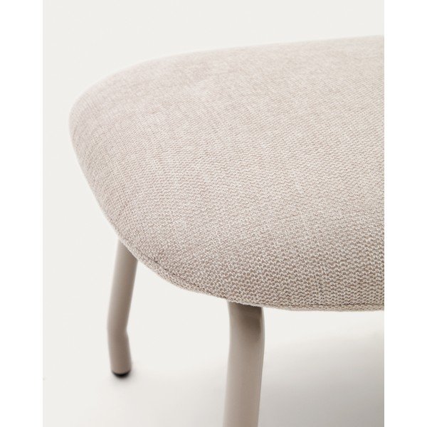 Beżowy puf Belina – Kave Home-image-1