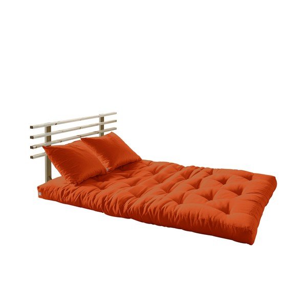 Sofa rozkładana Karup Shin Sano Natur/Orange-image-3