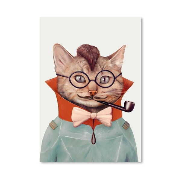 Plakat "Eclectic Cat", 42x60 cm