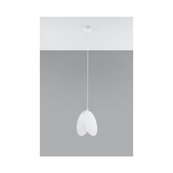 Biała lampa wisząca Sollux Brette-image-1