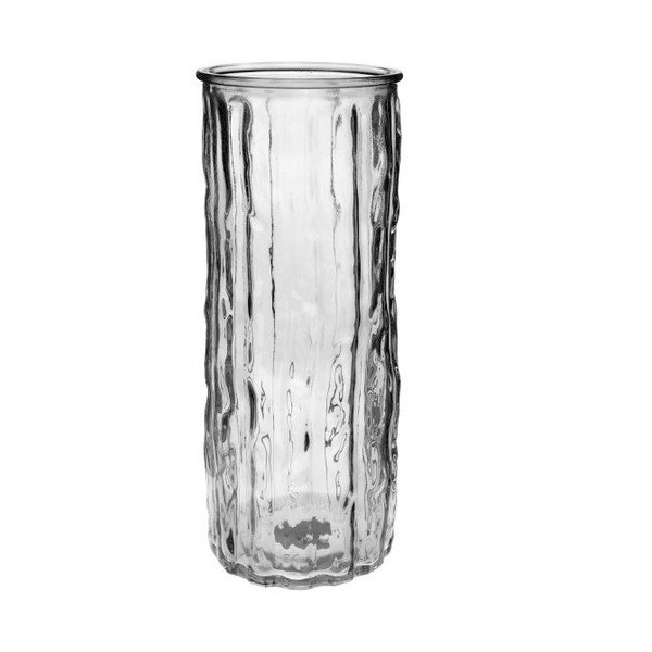 Jasnoniebieski szklany wazon (wysokość 25 cm) – Dakls