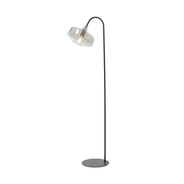Czarna lampa stojąca (wysokość 160 cm) Solna – Light & Living-image-1