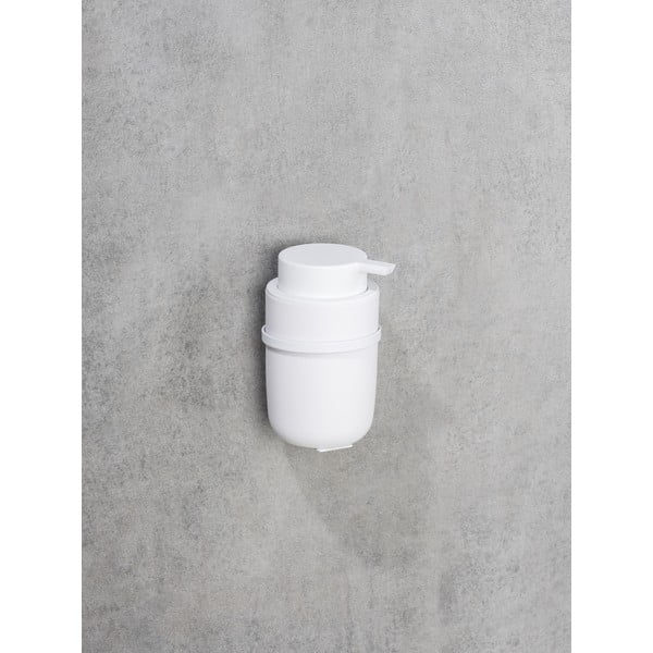 Biały samoprzylepny plastikowy dozownik do mydła 0,25 l Carpino – Wenko-image-1