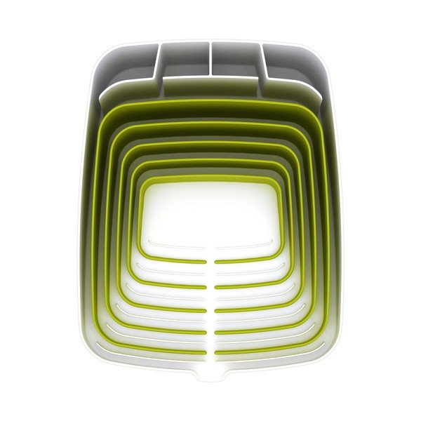 Biało-zielony ociekacz do naczyń Arena-image-2